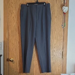 Haggar Men's Charcoal Dress Pants